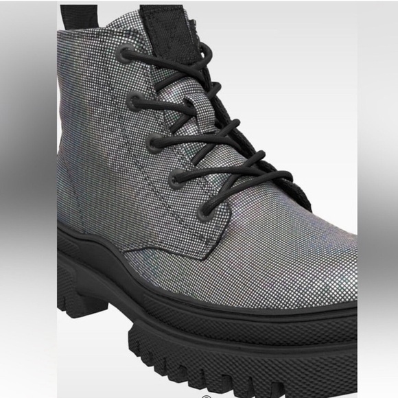 Zara Holographic Ankle Boots - Picture 6 of 8